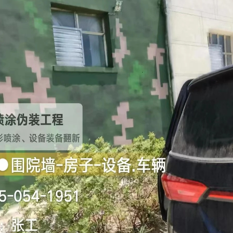 南阳数码迷彩漆施工